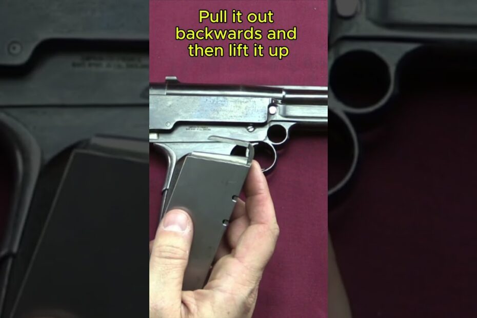 Mars Automatic Pistol: Ye Olde Hand Cannon