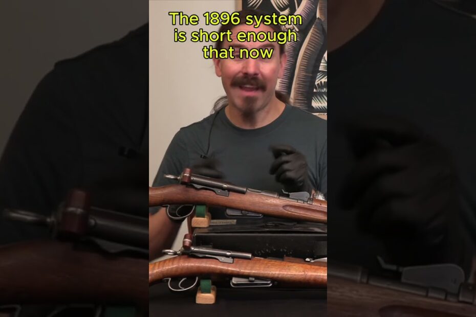 Short Swiss Schmidt Rubins: M1900 Short Rifle & M1905 Cavalry Carbine