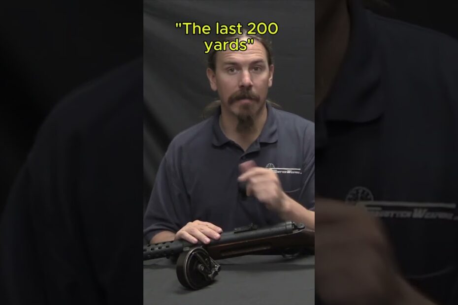 Schmeisser’s MP-18,I – The First True Submachine Gun