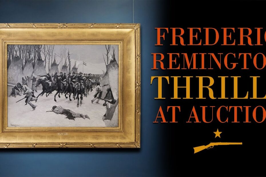 Remington’s “Battle of Washita” Thrills at Auction