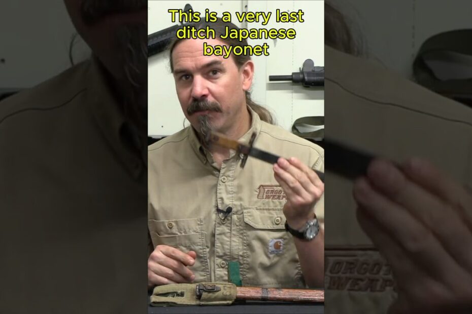 Japanese Last-Ditch Pole Spear Bayonet