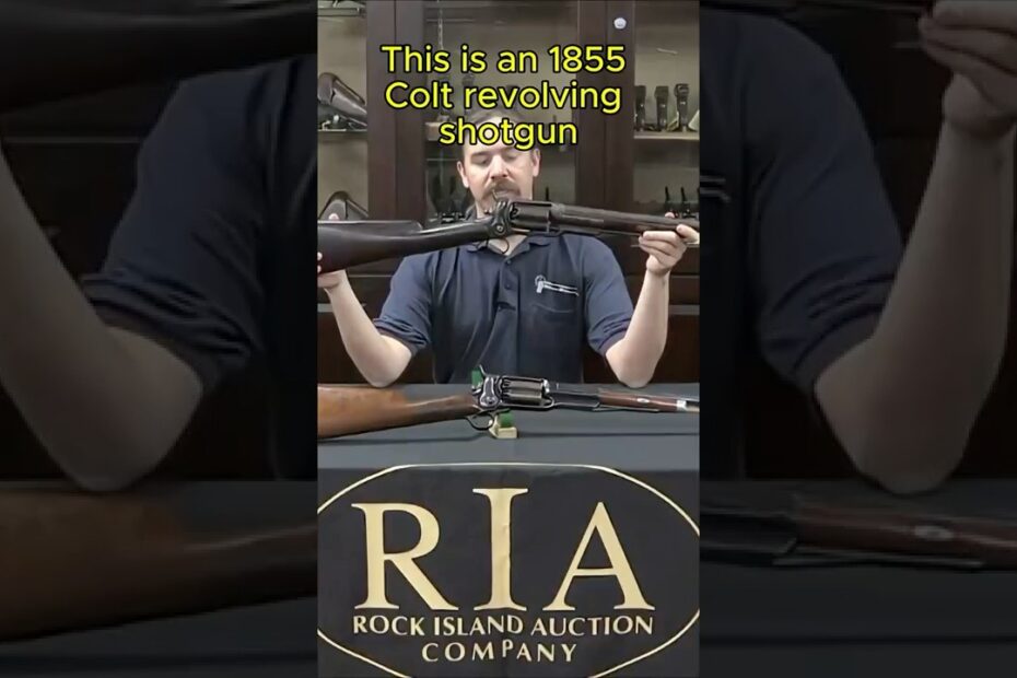 Colt 1855 10-Gauge Revolving Shotgun