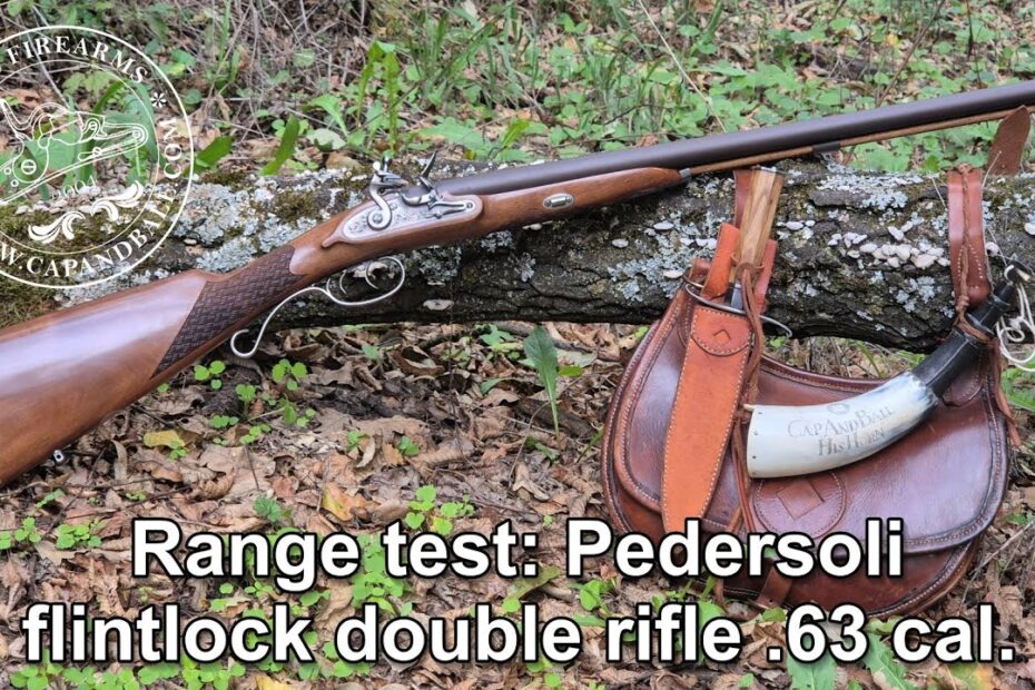 Pedersoli’s flintlock double rifle for dangerous game