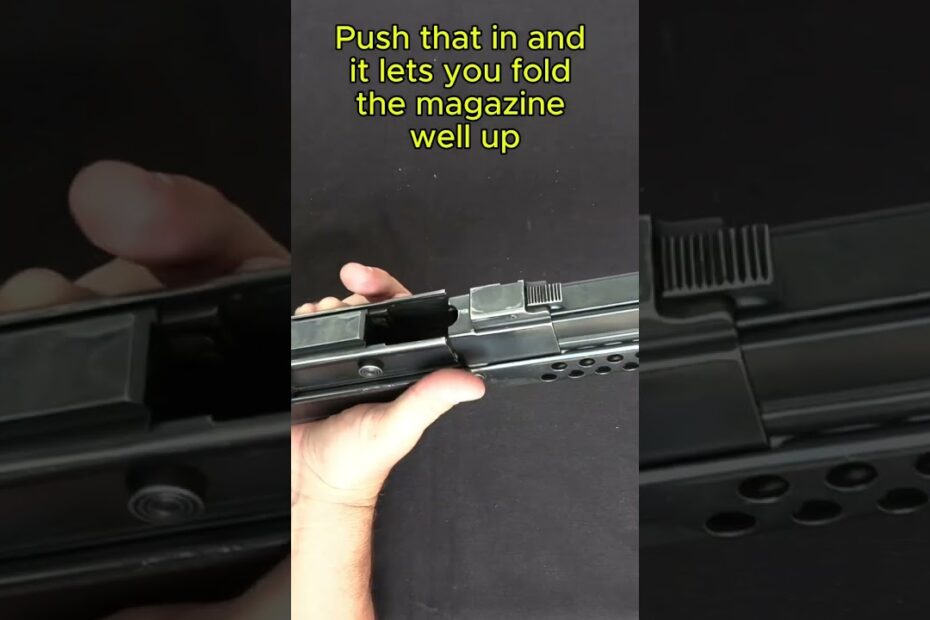ZK-466: CZ Makes a Folding Submachine Gun