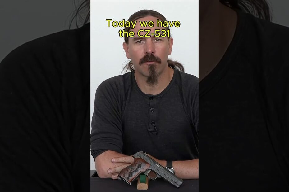 CZ-531: A Czech Browning in 7.62mm Tokarev