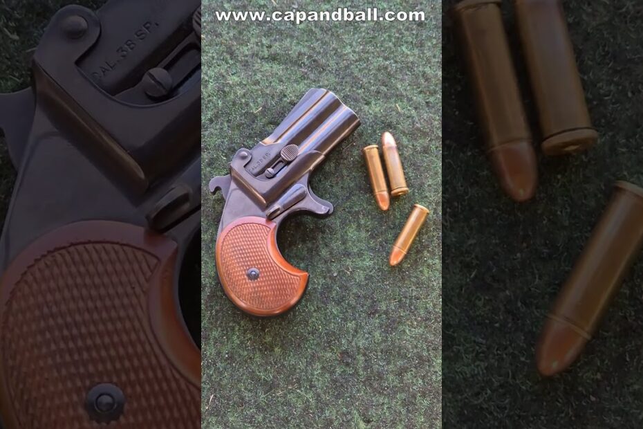 Remington Double Derringer by Uberti #firearmshistory #capandball