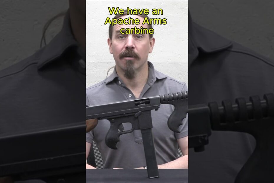Apache Arms Carbine: A Saga of Compliance and Crappy Manufacture