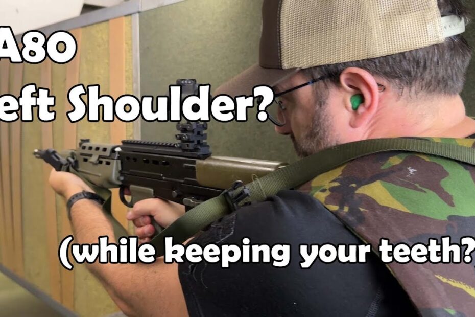 SA80 L85 Left Shoulder CQB Technique