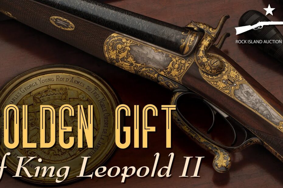 Golden Royal Presentation of King Leopold II