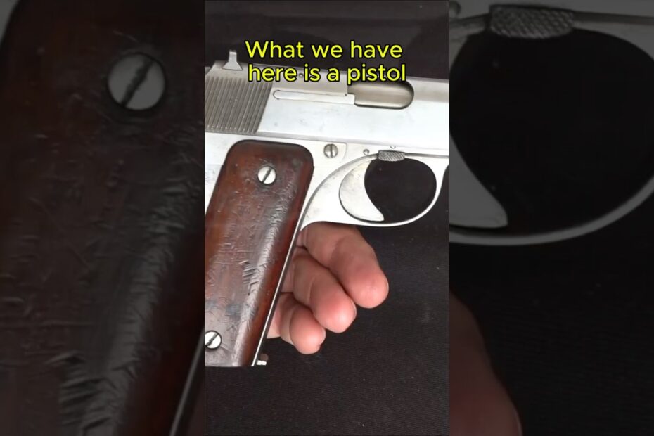 Tomiska’s Czech Army Pistol: Empty Magazine Auto-Ejection