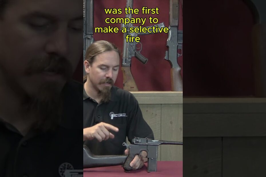 Leaders in Machine Pistols: the Beistigui Hermanos MM31