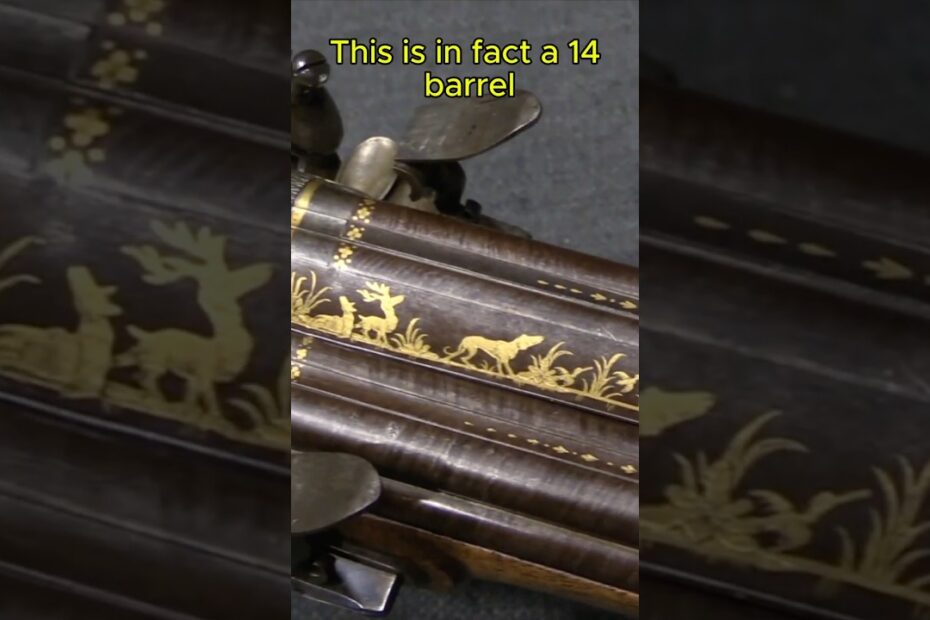 Perdition to Conspirators! Magnificent 14-Barrel Flintlock