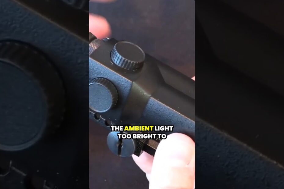 How the First Aimpoint Handled Bright Daylight