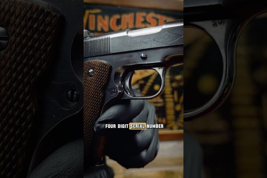 Low-Serial First-Year Colt Ace (1931)