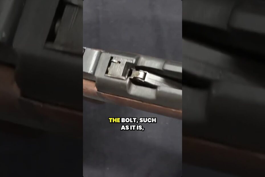 The Bolt-Less Coenders Bolt Action Rifle