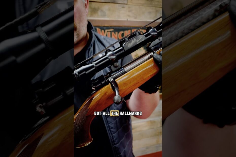 An Early Weatherby Custom Shop Rifle