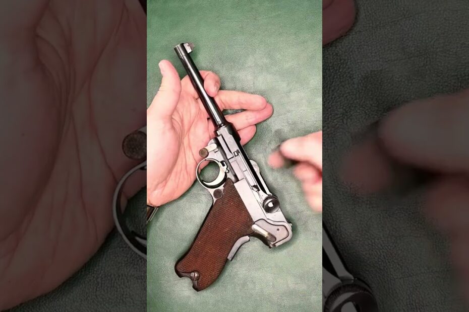 Swiss Luger 1900 Field Strip