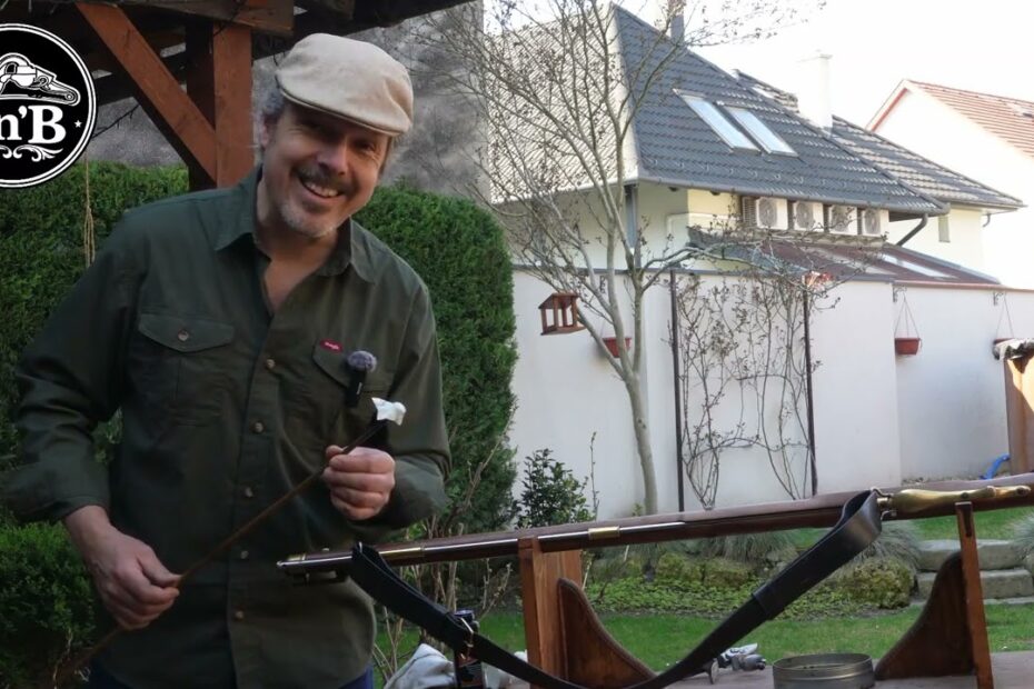 How to clean a full stock muzzle loading rifle in 5 minutes?
