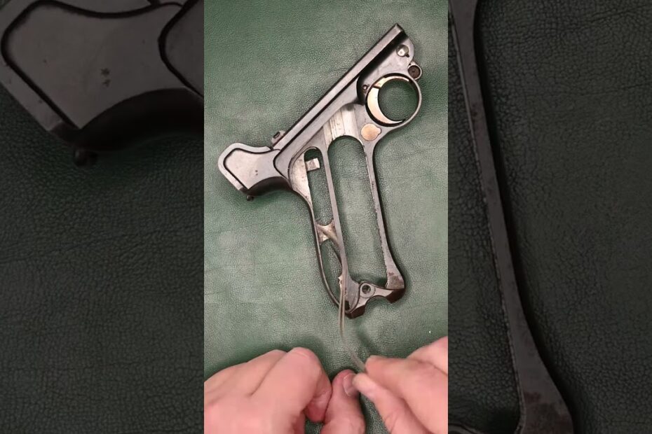 Swiss Luger 1900 Mainspring Replacement