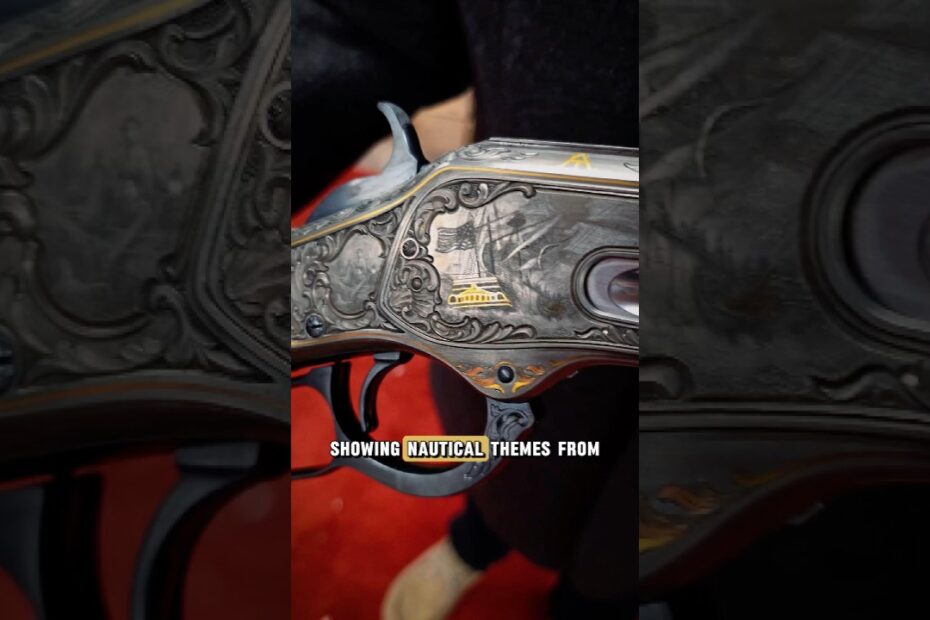 Gold Inlaid Winchester 1873 Masterpiece