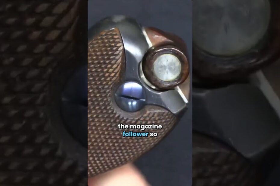 Why Swiss Lugers had metal discs in their wooden magazine bases