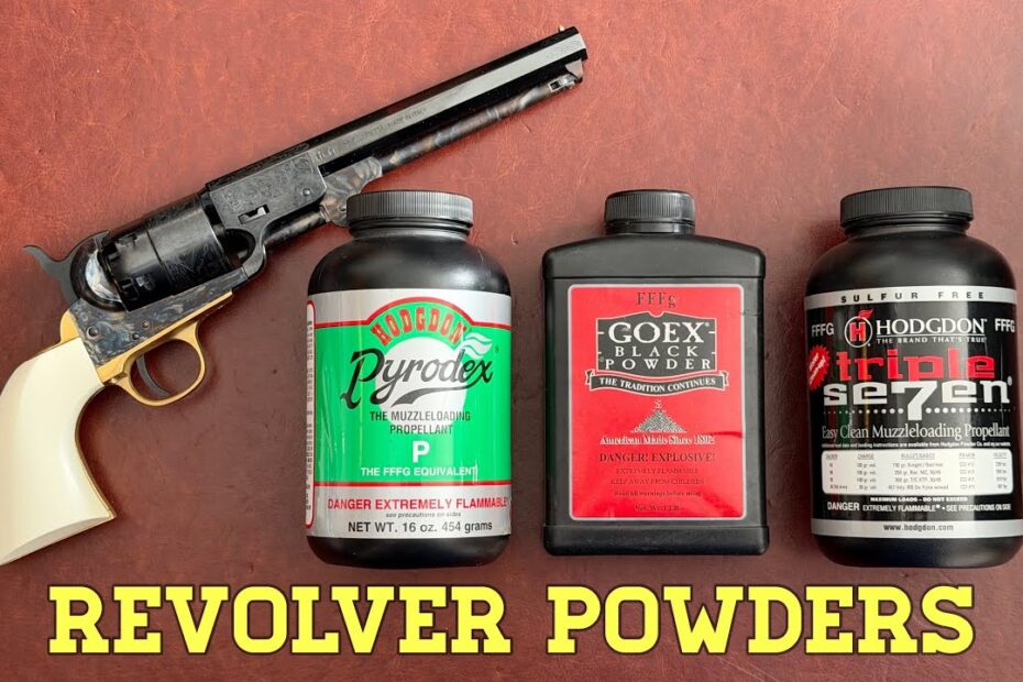 Powder Options for Cap & Ball Revolvers