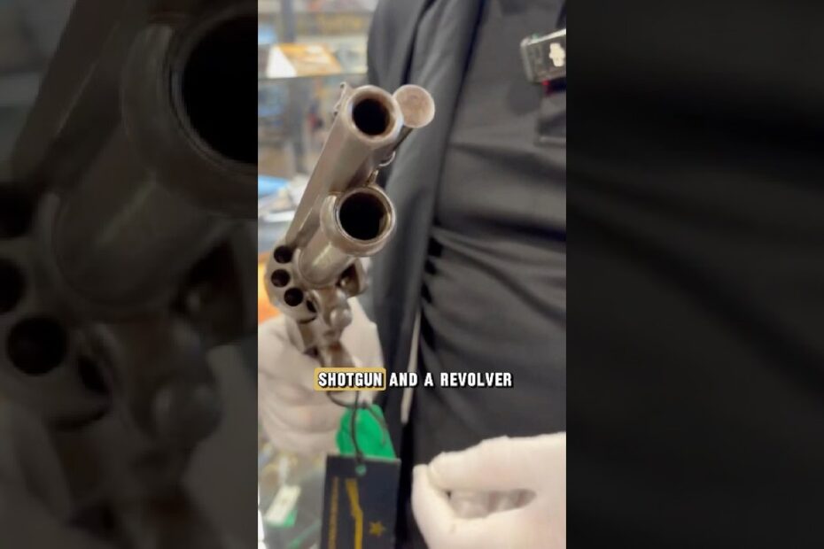 A Revolver With a Built-In Shotgun Barrel
