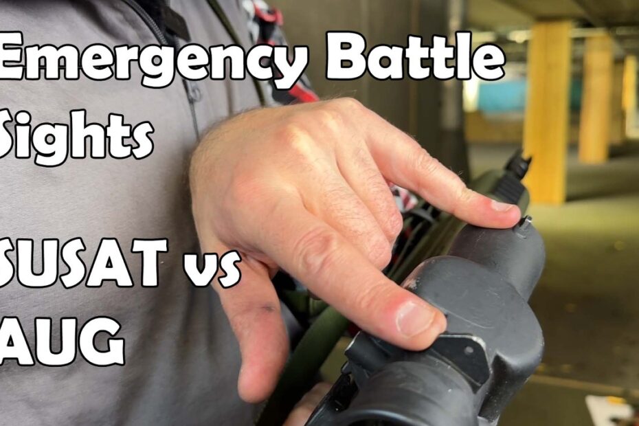 Emergency Battle Sights: SUSAT (SA80/L85/AKB-23) vs Steyr AUG A1