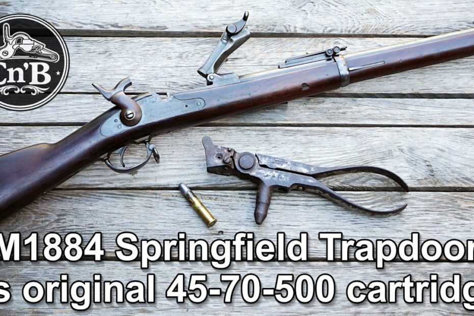 1884 Springfield Trapdoor rifle vs original 45-70-500 cartridge at 300 and 500 yards