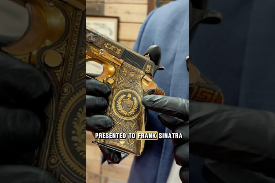 Frank Sinatra’s Gold Cuban Pistol