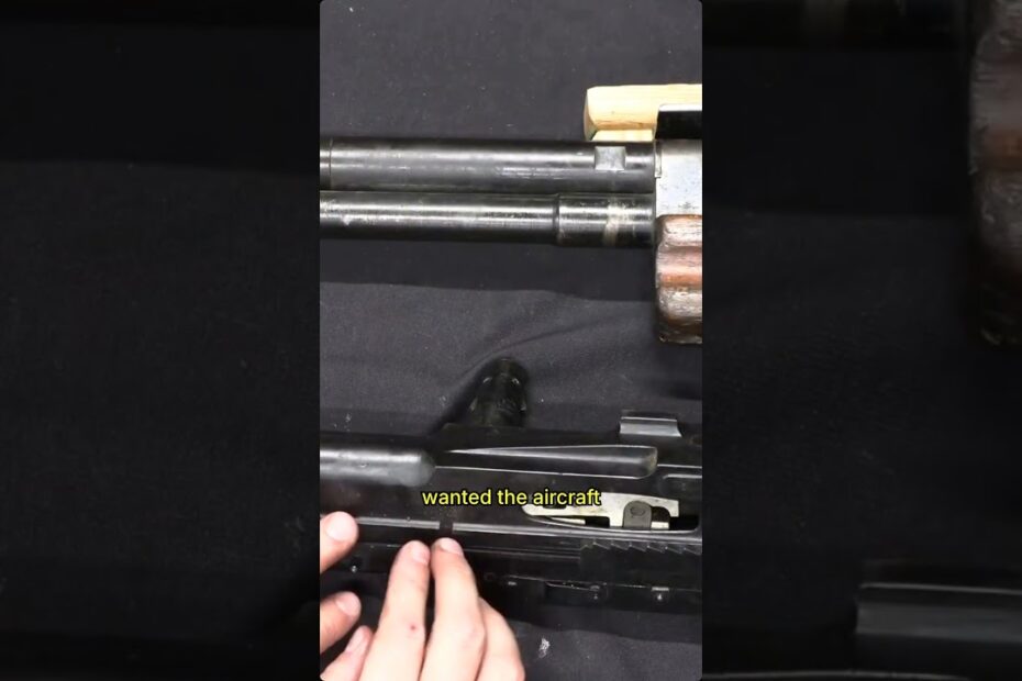 Why aircraft machine guns fire faster than infantry guns — gas ports & lightweight parts