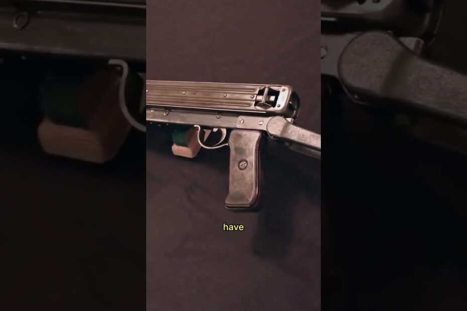 This WWII SMG was made by just folding and riveting sheet metal — no complex dies