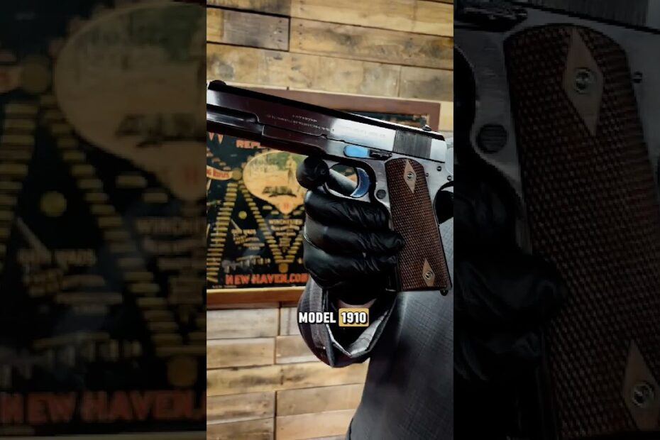 Colt Model 1910 Prototype (Only 12 Exist)