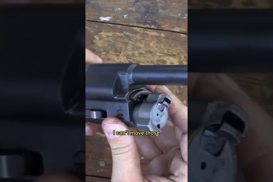 The grenade launcher that cycles itself using inertia, not gas