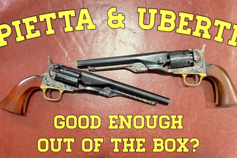 Are Cap & Ball Revolvers Good Enough Right Out of the Box?