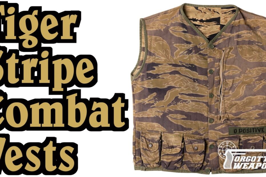 Vietnam Field-Made Tiger Stripe Combat Vests
