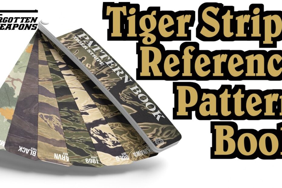Tiger Stripe Camouflage Pattern Book