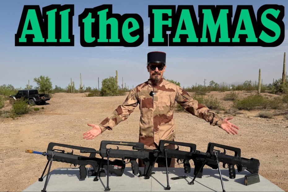 The FAMASenning: All the FAMAS from Airsoft to Centerfire