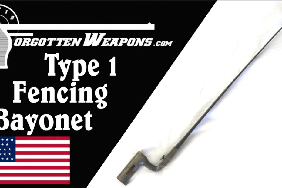 US Type 1 Fencing Bayonet Made From Whale Tooth (Baleen)