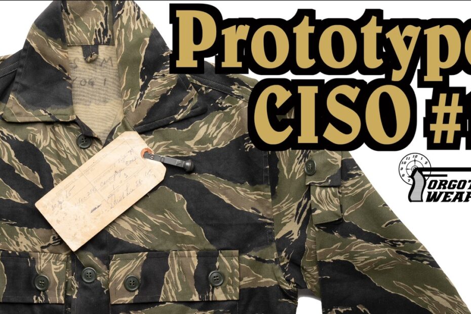 CISO Prototype Suit #1: America’s First Tiger Stripe Camo