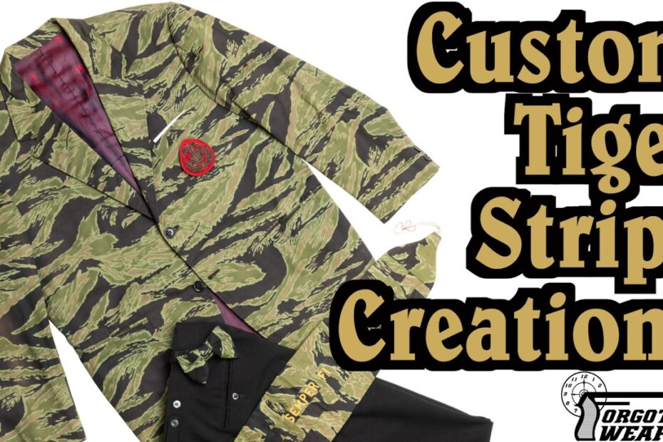 Authentic Custom Tiger Stripe From Vietnam: Short-Shorts to Tuxedos