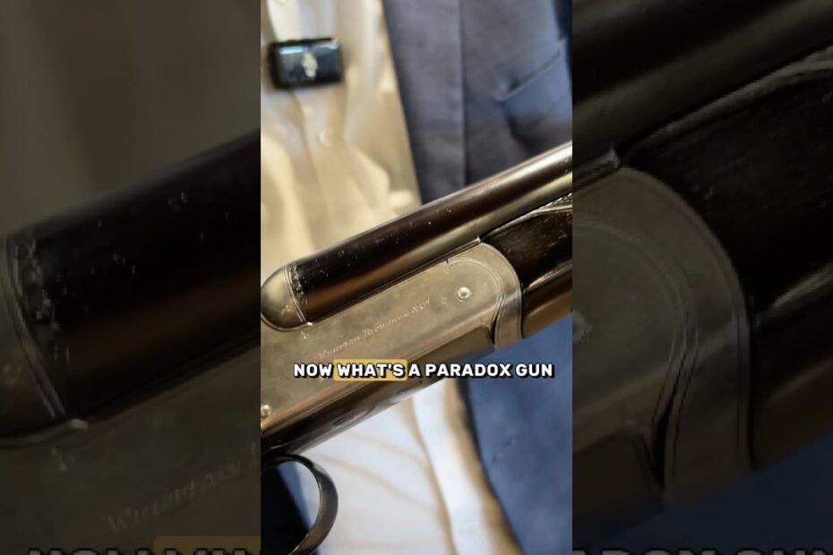 Shotgun or Rifle? Yes. It’s a Paradox Gun.