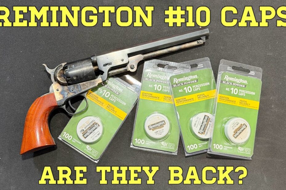 Remington #10 Percussion Caps: Are They Back?