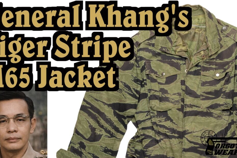 Lt Gen Lê Nguyên Kháng’s Custom Tiger Stripe M65 Field Jacket