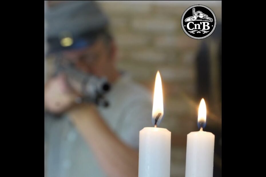 The Civil War candle shooting drill with a twist #firearmshistory #civilwar #riflemusket