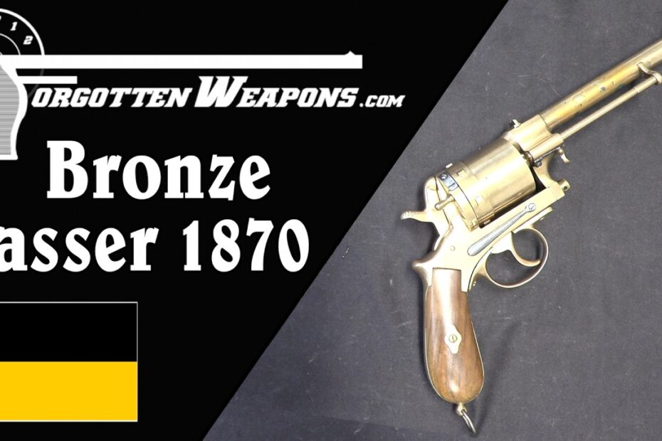 Bronze M1870 Gasser Revolver Made for Polar Exploration