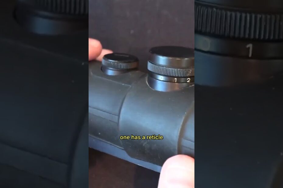 Aimpoint’s first prototype had no adjustment dials