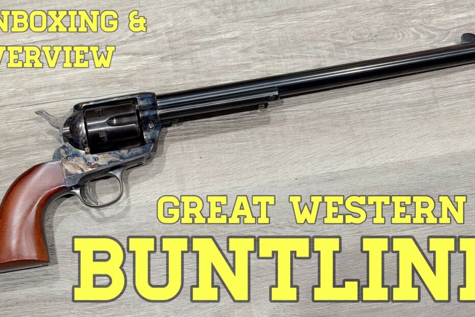 Unboxing Pietta’s Great Western II Buntline in .45 Colt