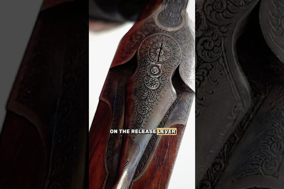 A Gold-Inlaid Austrian Double Rifle