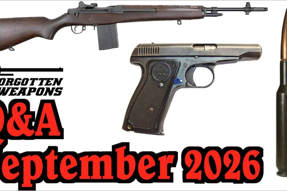 Q&A September 2026: Resto-Mod Pistols, 6x45mm SAW, and M14s